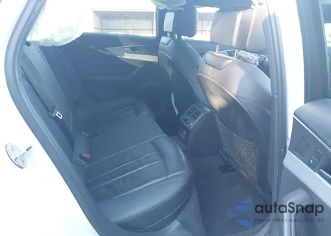 2017 Audi A4 2.0T Ultra Premium из США, поврежденный, VIN WAULMAF43HA167845